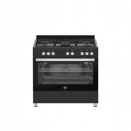 La Germania SE96 5 G NE/24 Κουζίνα Φυσικού Αερίου 94lt χωρίς καπάκι Μαύρη  